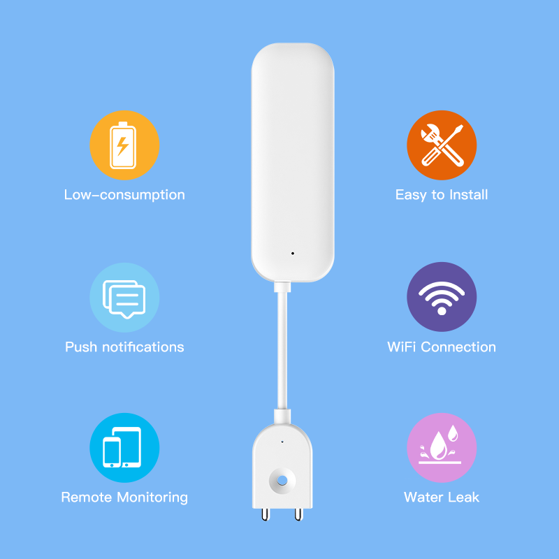 Tuya WiFi ZigBee capteur d'eau - Smart Home Features avis et prix