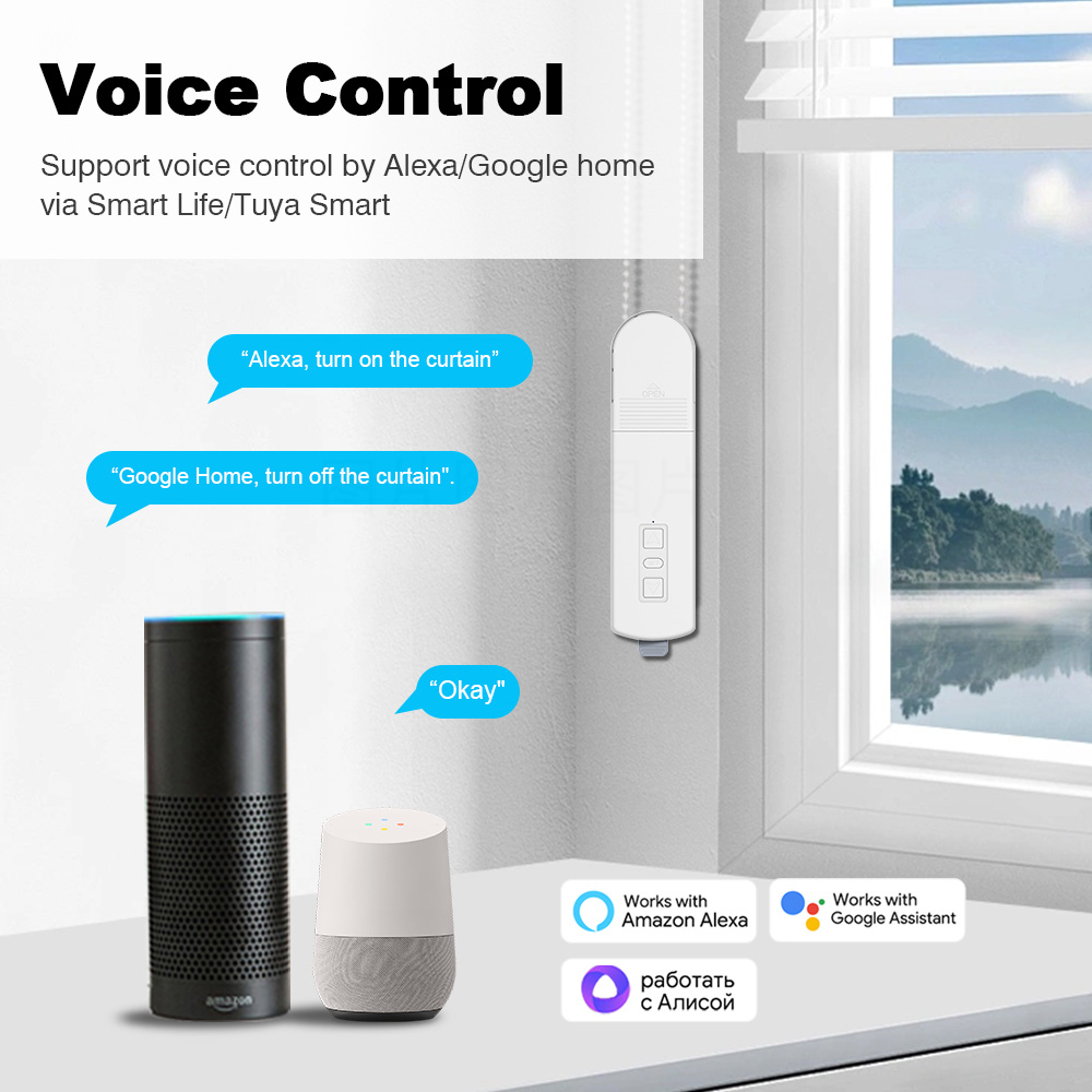 Moteur de rideau intelligent T - Smart Home Features avis et prix