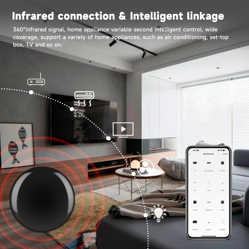 Tuya Zigbee – télécommande uni - Smart Home Ir avis et prix