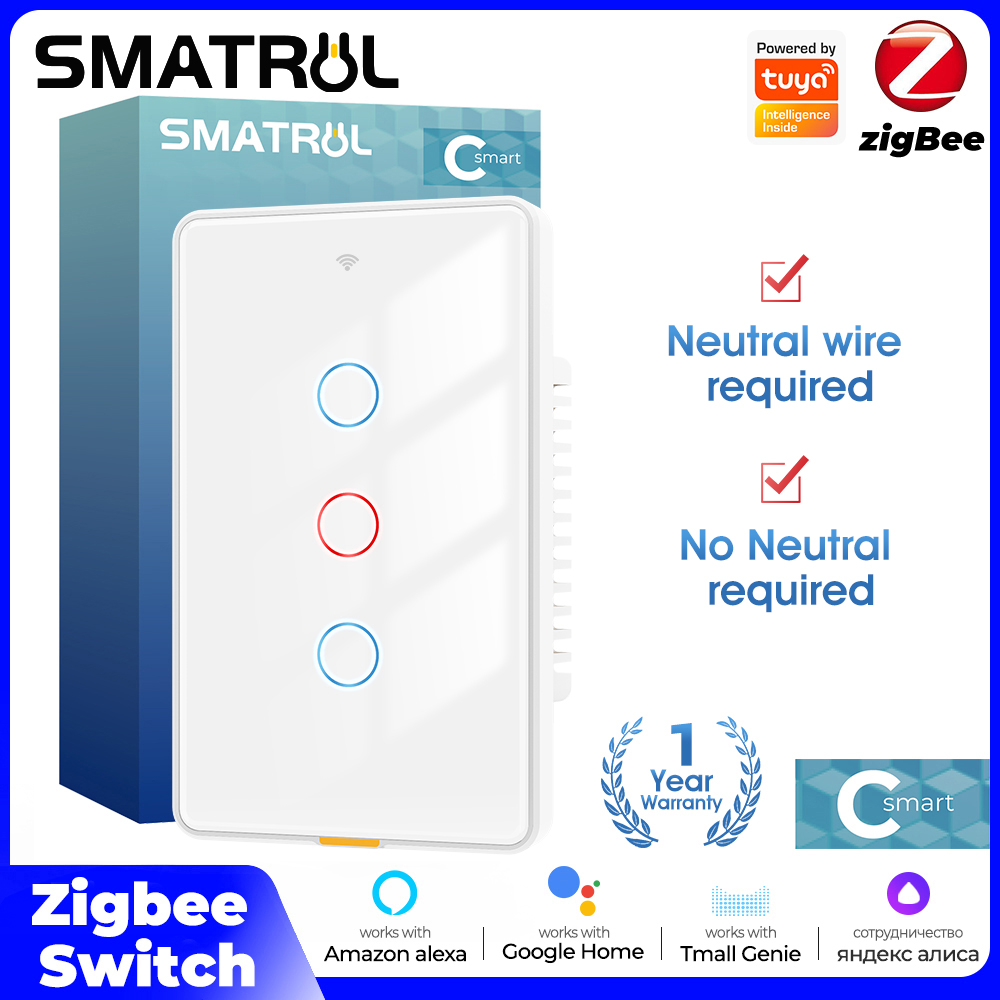 Tuya Zigbee – interrupteur tac - Tuya Smart Switch avis et prix
