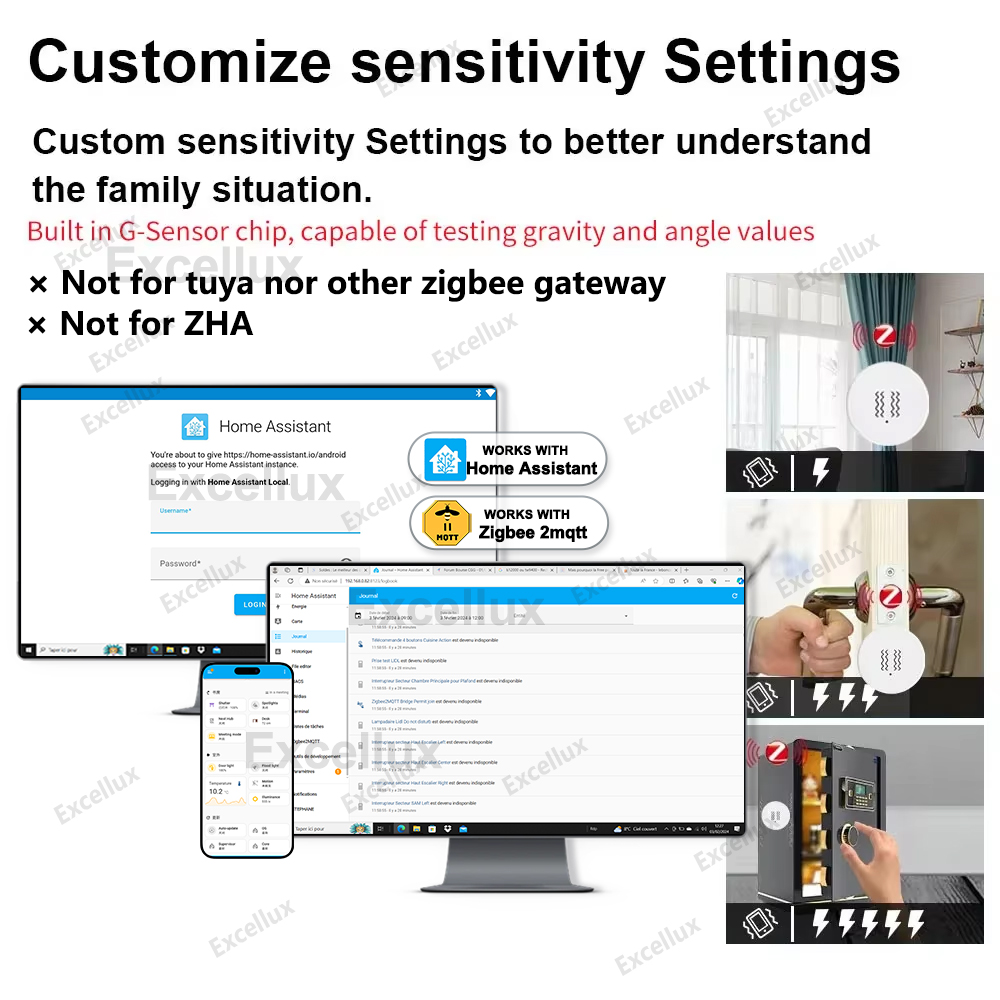 Zigbee 3.0 capteur de vibratio - Smart Home Features avis et prix