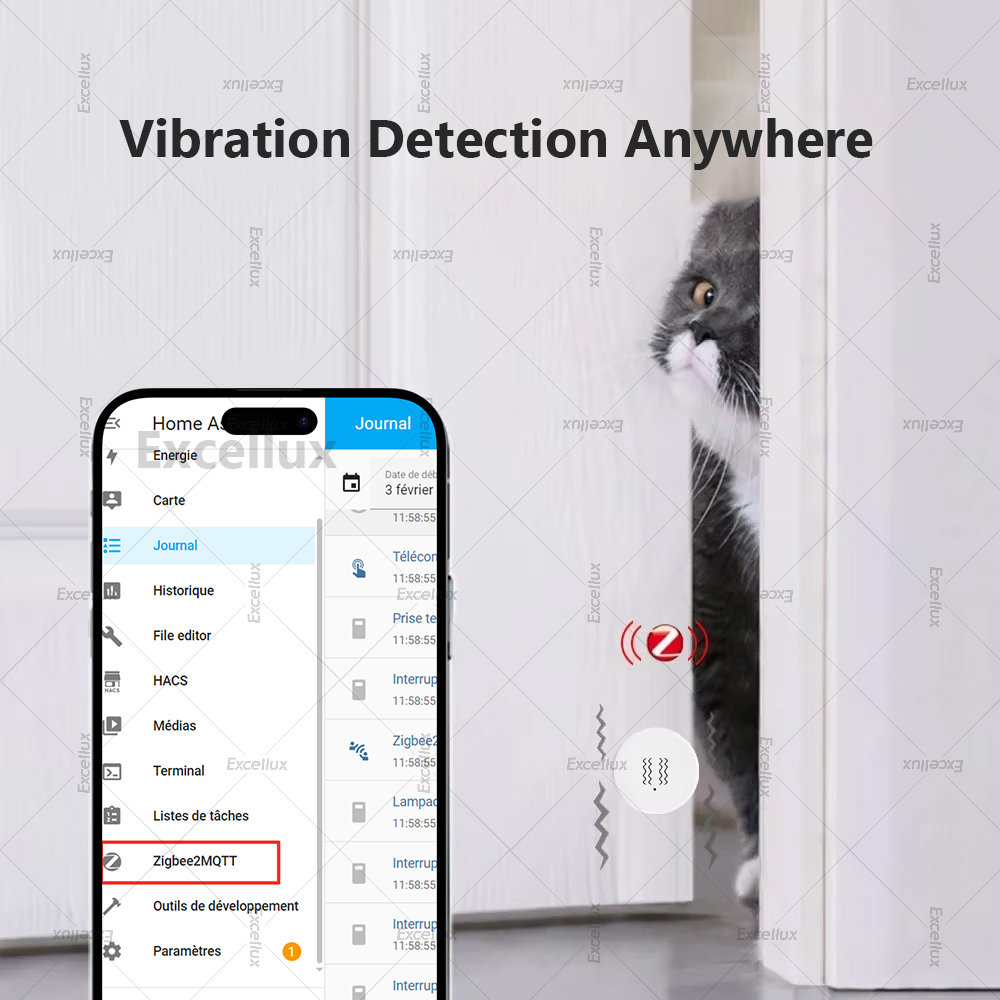 Zigbee 3.0 capteur de vibratio - Smart Home Features avis et prix