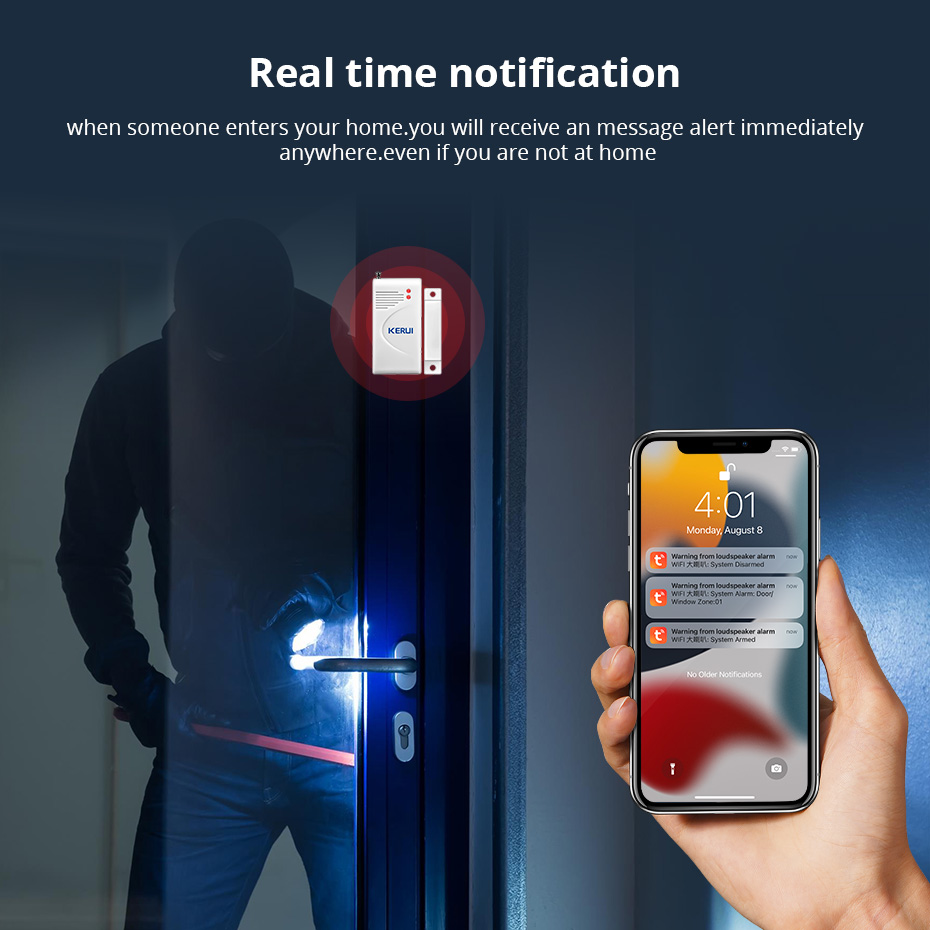 KERUI tuya-Kit d'alarme sans f - Smart Home Demo Kit avis et prix