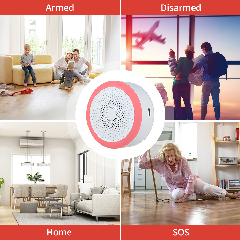 KERUI tuya-Kit d'alarme sans f - Smart Home Demo Kit avis et prix
