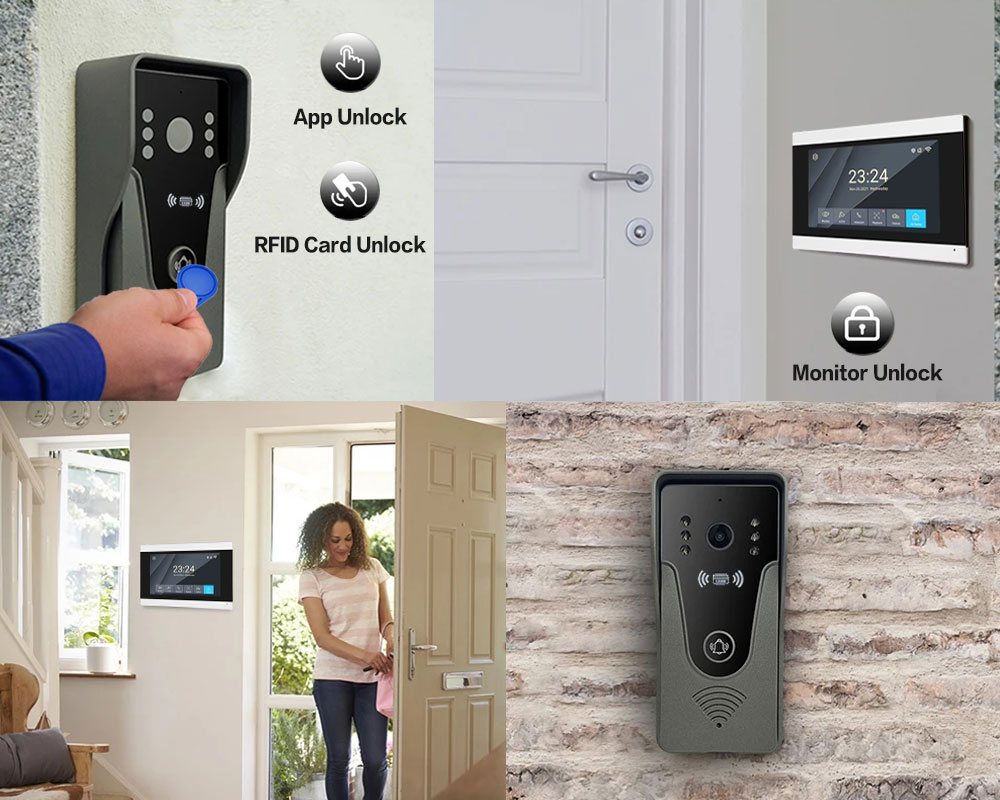 Tuya-Sonnette vidéo sans fil à - Smart Home Battery Camera Ezviz avis et prix