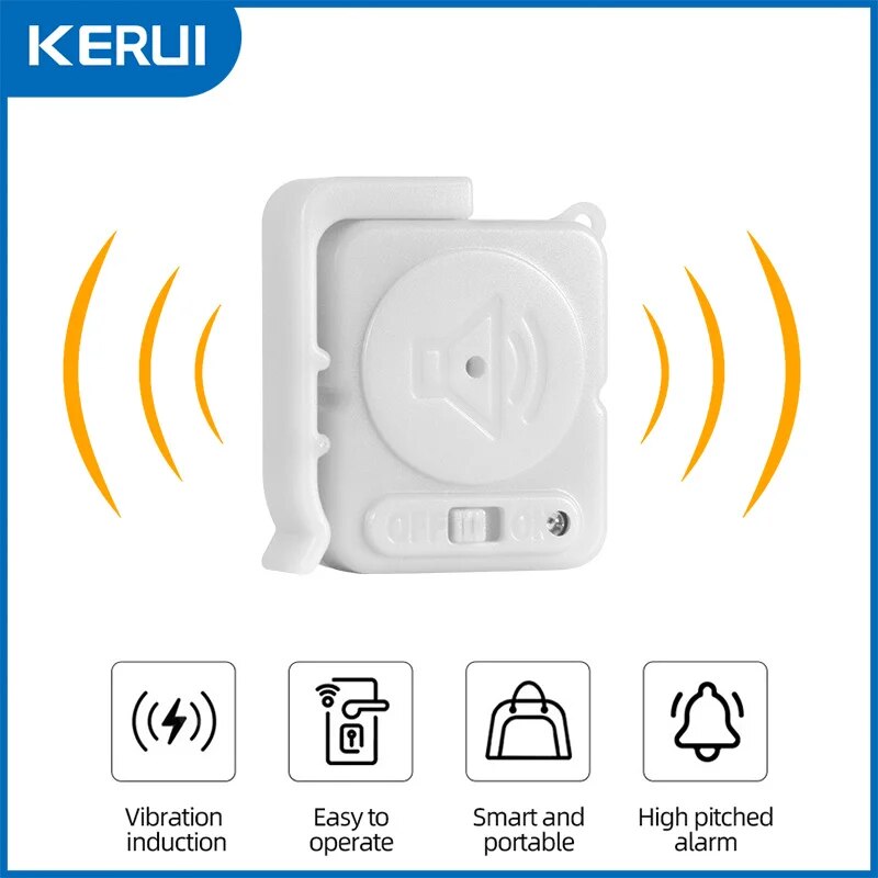 Capteurs d'alarme sans fil KER - Wireless Door Sensor avis et prix